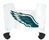Philadelphia Eagles Mini Football Helmet Visor Shield w/ Clips - PICK VISOR & LOGO COLOR