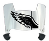 Philadelphia Eagles Mini Football Helmet Visor Shield w/ Clips - PICK VISOR & LOGO COLOR
