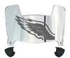 Philadelphia Eagles Mini Football Helmet Visor Shield w/ Clips - PICK VISOR & LOGO COLOR
