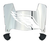 Philadelphia Eagles Mini Football Helmet Visor Shield w/ Clips - PICK VISOR & LOGO COLOR