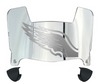 Philadelphia Eagles Mini Football Helmet Visor Shield w/ Clips - PICK VISOR & LOGO COLOR