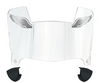 Philadelphia Eagles Mini Football Helmet Visor Shield w/ Clips - PICK VISOR & LOGO COLOR