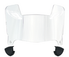 Philadelphia Eagles Mini Football Helmet Visor Shield w/ Clips - PICK VISOR & LOGO COLOR
