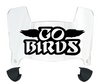 Philadelphia Eagles Mini Football Helmet Visor Shield w/ Clips - PICK VISOR & LOGO COLOR