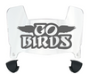 Philadelphia Eagles Mini Football Helmet Visor Shield w/ Clips - PICK VISOR & LOGO COLOR