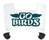 Philadelphia Eagles Mini Football Helmet Visor Shield w/ Clips - PICK VISOR & LOGO COLOR