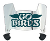 Philadelphia Eagles Mini Football Helmet Visor Shield w/ Clips - PICK VISOR & LOGO COLOR