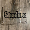 Pittsburgh Steelers Full Size Football Helmet Visor Shield Clear w/ Clips - PICK LOGO COLOR