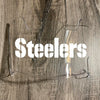 Pittsburgh Steelers Full Size Football Helmet Visor Shield Clear w/ Clips - PICK LOGO COLOR