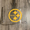 Pittsburgh Steelers Full Size Football Helmet Visor Shield Clear w/ Clips - PICK LOGO COLOR