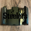 Pittsburgh Steelers Full Size Football Helmet Visor Shield Gold Iridium Mirror w/ Clips - PICK LOGO COLOR
