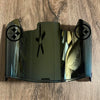 Pittsburgh Steelers Full Size Football Helmet Visor Shield Gold Iridium Mirror w/ Clips - PICK LOGO COLOR