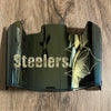 Pittsburgh Steelers Full Size Football Helmet Visor Shield Gold Iridium Mirror w/ Clips - PICK LOGO COLOR