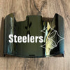 Pittsburgh Steelers Full Size Football Helmet Visor Shield Gold Iridium Mirror w/ Clips - PICK LOGO COLOR
