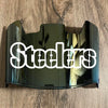 Pittsburgh Steelers Full Size Football Helmet Visor Shield Gold Iridium Mirror w/ Clips - PICK LOGO COLOR