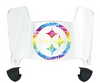 Pittsburgh Steelers Limited Edition Mini Football Helmet Visor Shield w/ Clips - PICK VISOR & LOGO COLOR