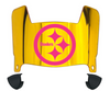 Pittsburgh Steelers Limited Edition Mini Football Helmet Visor Shield w/ Clips - PICK VISOR & LOGO COLOR