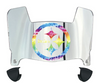 Pittsburgh Steelers Limited Edition Mini Football Helmet Visor Shield w/ Clips - PICK VISOR & LOGO COLOR