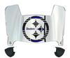 Pittsburgh Steelers Limited Edition Mini Football Helmet Visor Shield w/ Clips - PICK VISOR & LOGO COLOR
