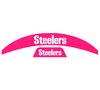 Pittsburgh Steelers MIDI Mid Size SpeedFlex Football Helmet Front & Back Bumper Decal Set - Pick Color