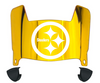 Pittsburgh Steelers Mini Football Helmet Visor Shield w/ Clips - PICK VISOR & LOGO COLOR