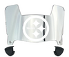 Pittsburgh Steelers Mini Football Helmet Visor Shield w/ Clips - PICK VISOR & LOGO COLOR