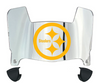Pittsburgh Steelers Mini Football Helmet Visor Shield w/ Clips - PICK VISOR & LOGO COLOR