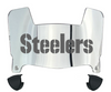 Pittsburgh Steelers Mini Football Helmet Visor Shield w/ Clips - PICK VISOR & LOGO COLOR