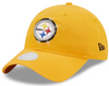 Pittsburgh Steelers Swarovski Crystal Bling Womens New Era Adjustable Hat Yellow