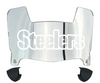Pittsburgh Steelers Mini Football Helmet Visor Shield w/ Clips - PICK VISOR & LOGO COLOR