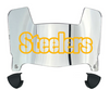 Pittsburgh Steelers Mini Football Helmet Visor Shield w/ Clips - PICK VISOR & LOGO COLOR