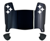 Pittsburgh Steelers Mini Football Helmet Visor Shield w/ Clips - PICK VISOR & LOGO COLOR