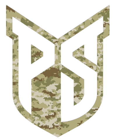 Portland State Vikings Team Logo Salute to Service Camouflage Camo Vinyl Decal PICK SIZE