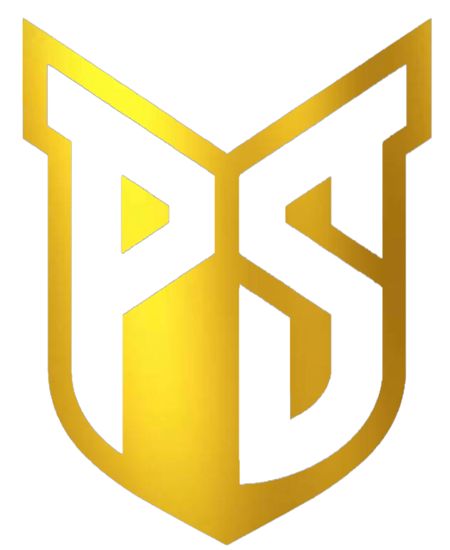 Portland State Vikings GOLD CHROME MIRROR Team Logo Premium DieCut Vinyl Decal PICK SIZE