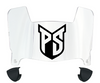 Portland State Vikings Mini Football Helmet Visor Shield w/ Clips - PICK VISOR & LOGO COLOR