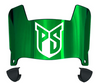 Portland State Vikings Mini Football Helmet Visor Shield w/ Clips - PICK VISOR & LOGO COLOR