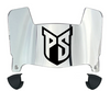 Portland State Vikings Mini Football Helmet Visor Shield w/ Clips - PICK VISOR & LOGO COLOR