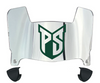 Portland State Vikings Mini Football Helmet Visor Shield w/ Clips - PICK VISOR & LOGO COLOR