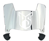 Portland State Vikings Mini Football Helmet Visor Shield w/ Clips - PICK VISOR & LOGO COLOR