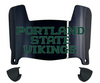 Portland State Vikings Mini Football Helmet Visor Shield w/ Clips - PICK VISOR & LOGO COLOR