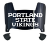 Portland State Vikings Mini Football Helmet Visor Shield w/ Clips - PICK VISOR & LOGO COLOR