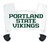 Portland State Vikings Mini Football Helmet Visor Shield w/ Clips - PICK VISOR & LOGO COLOR