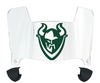 Portland State Vikings Mini Football Helmet Visor Shield w/ Clips - PICK VISOR & LOGO COLOR