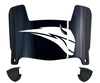 Portland State Vikings Mini Football Helmet Visor Shield w/ Clips - PICK VISOR & LOGO COLOR