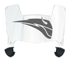 Portland State Vikings Mini Football Helmet Visor Shield w/ Clips - PICK VISOR & LOGO COLOR