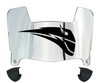 Portland State Vikings Mini Football Helmet Visor Shield w/ Clips - PICK VISOR & LOGO COLOR