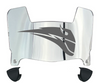Portland State Vikings Mini Football Helmet Visor Shield w/ Clips - PICK VISOR & LOGO COLOR