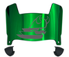 Portland State Vikings Mini Football Helmet Visor Shield w/ Clips - PICK VISOR & LOGO COLOR