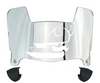 Portland State Vikings Mini Football Helmet Visor Shield w/ Clips - PICK VISOR & LOGO COLOR