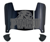 Prairie View A&M Panthers Mini Football Helmet Visor Shield w/ Clips - PICK VISOR & LOGO COLOR